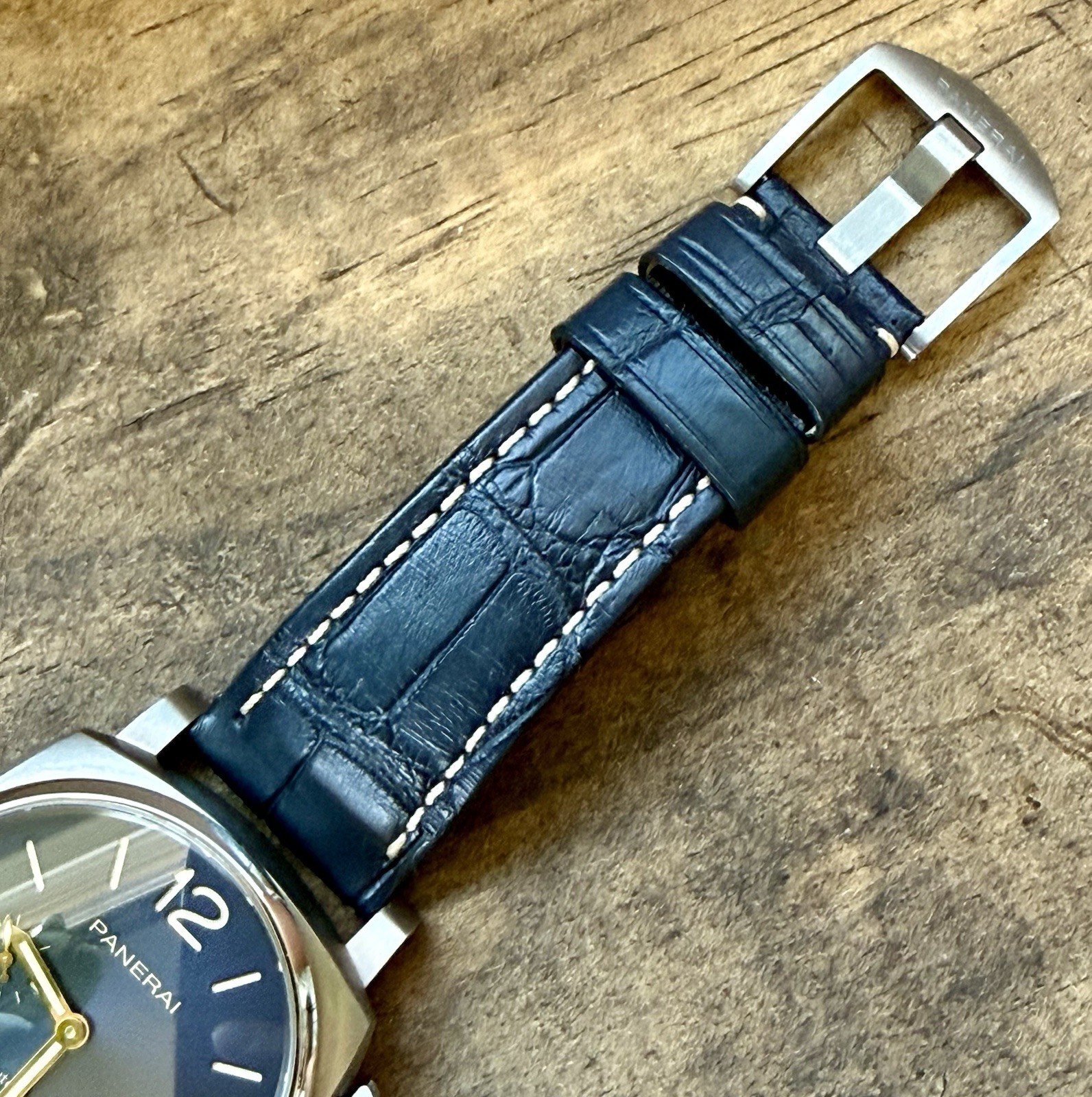 Panerai Luminor Due Titanium Blue Dial 42mm PAM00927 Automatic Watch Only