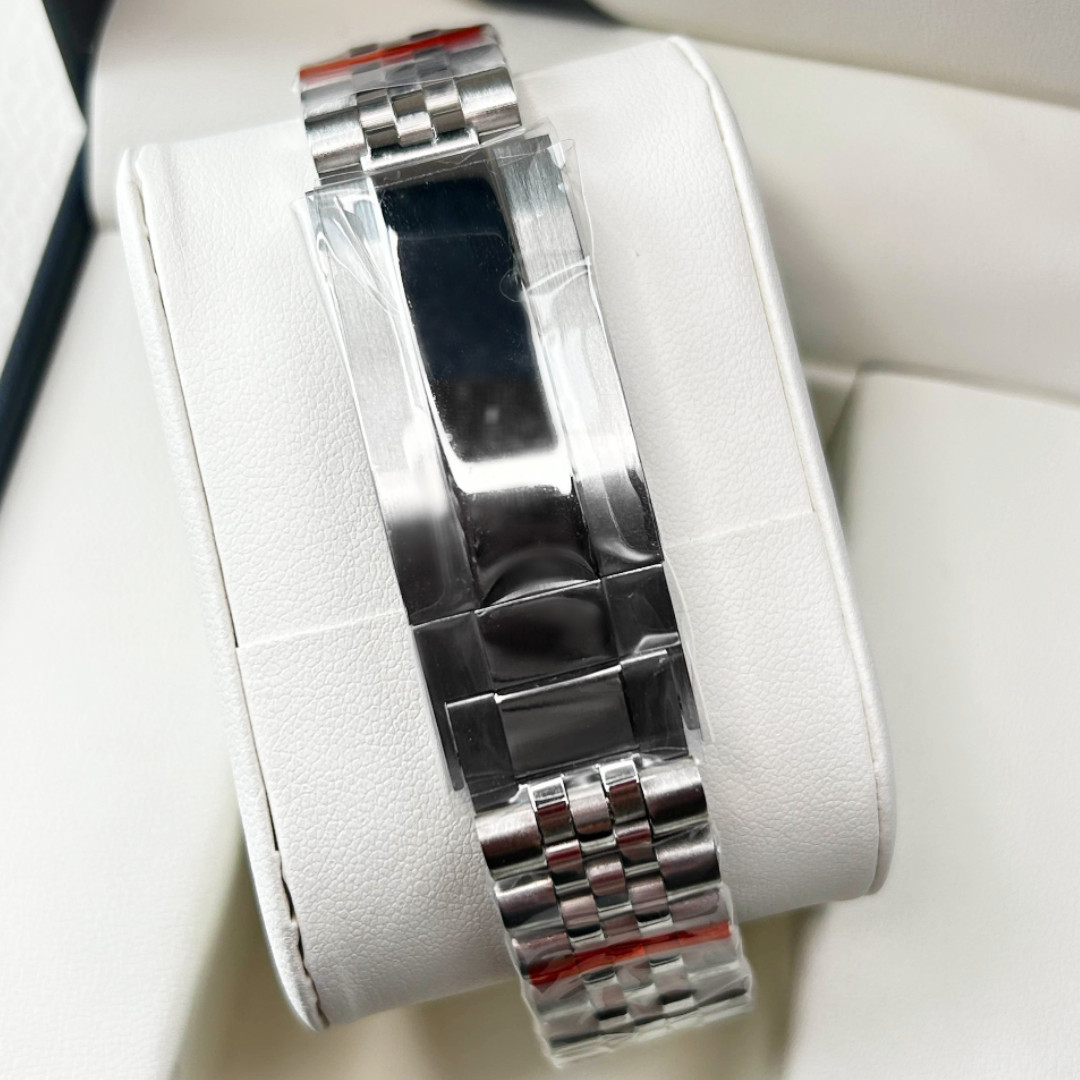40MM Watch Case Ceramic Bezel 24H Black Mod Fit NH34 NH35A NH36 Sapphire Glass