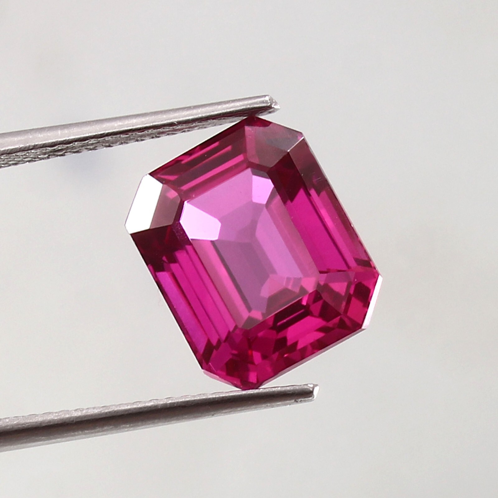 12×10 MM AAA Natural Flawless Ceylon Purple Sapphire Radiant Cut Loose Gemstone