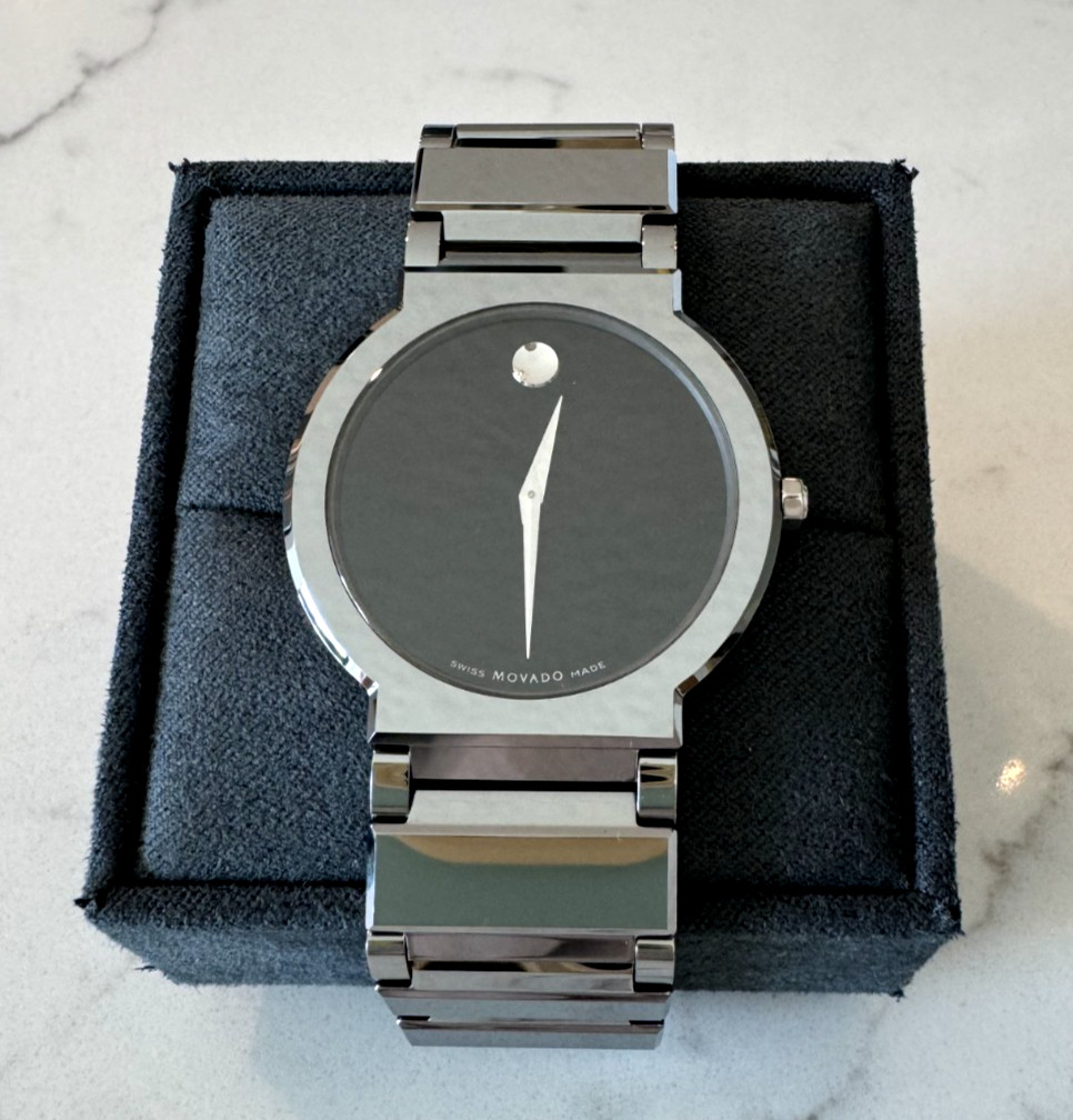 Authentic Pre-owned Movado Valor /Swiss Quartz Watch – Ref. 89.C6.1871 – No box
