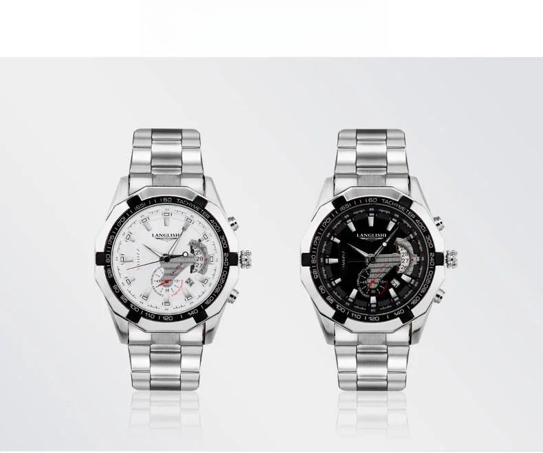 Men’s Large Dial Luminous Waterproof Calendar Watch Outdoor Sport