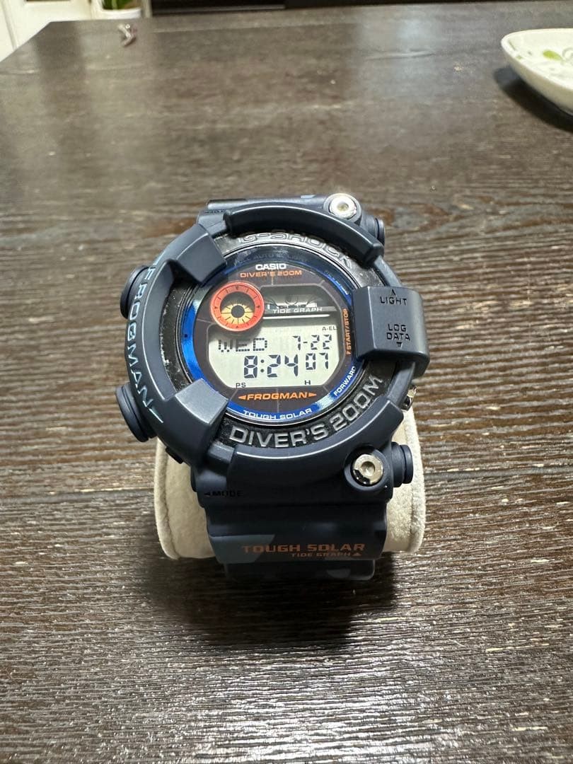 Excellent condition G-Shock Frogman GF 8250CM Camouflage Solar charging