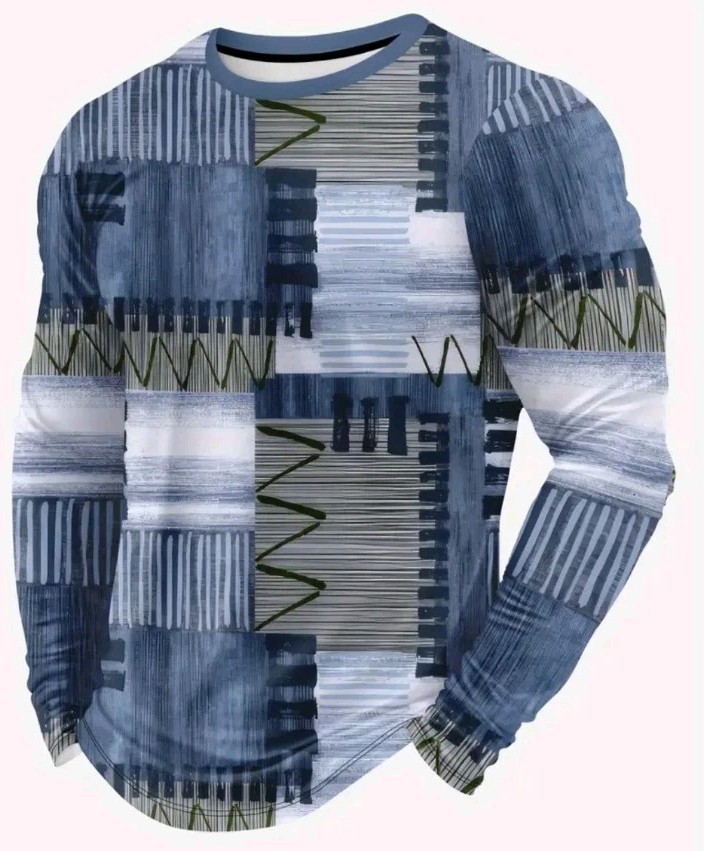 Ugly Christmas Sweater Dreamcatcher Tibet Tribal Jamaican Henley Winter Sweater