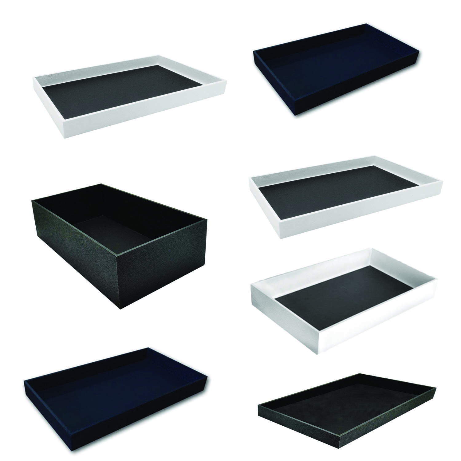 Jewelry Display Tray Assorted Size – Leatherette Jewelry Tray 14-3/4″ x 8-1/4″