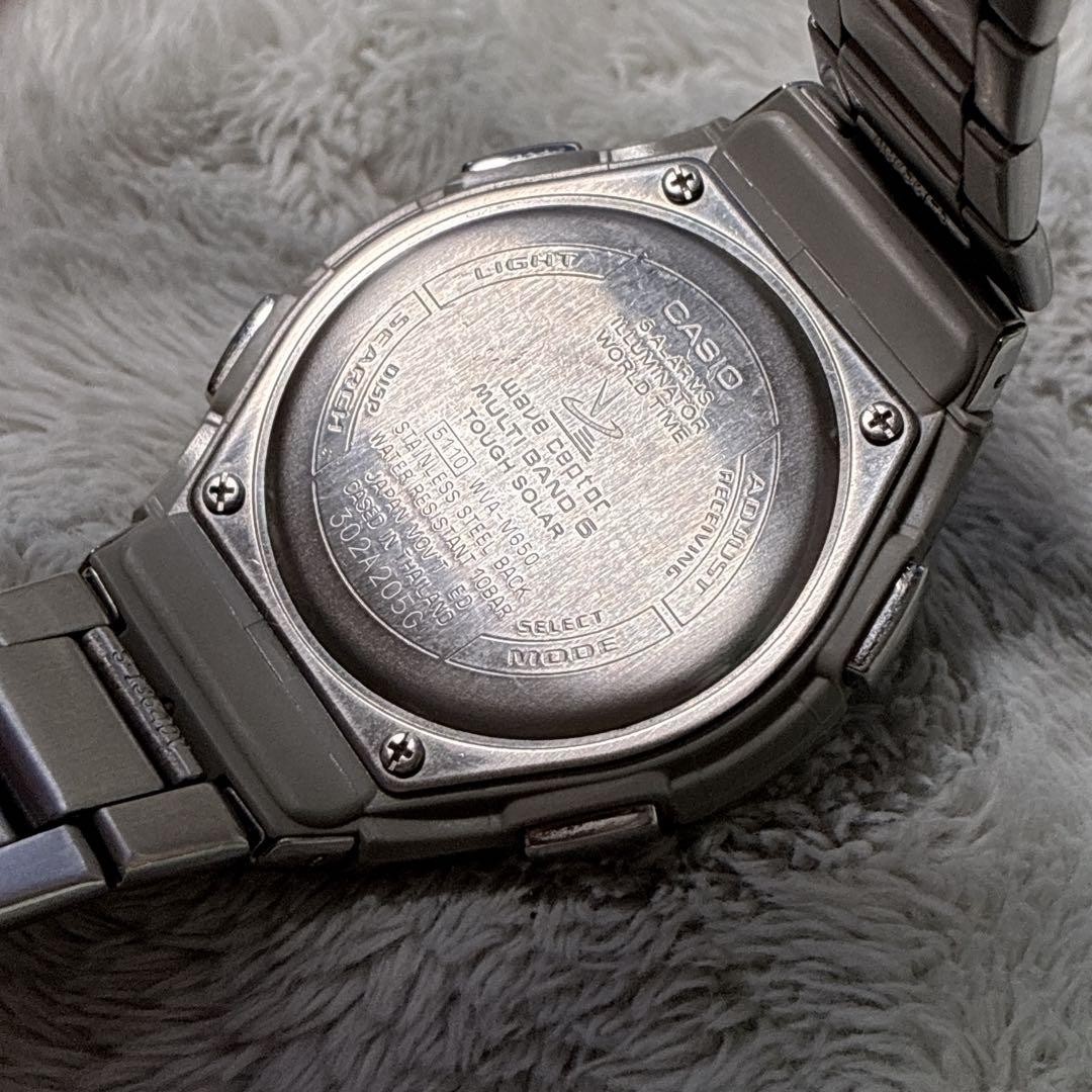 Casio Wave Ceptor WVA-M650TD-1AJF Titanium Solar Radio Men’s Watch New JDM