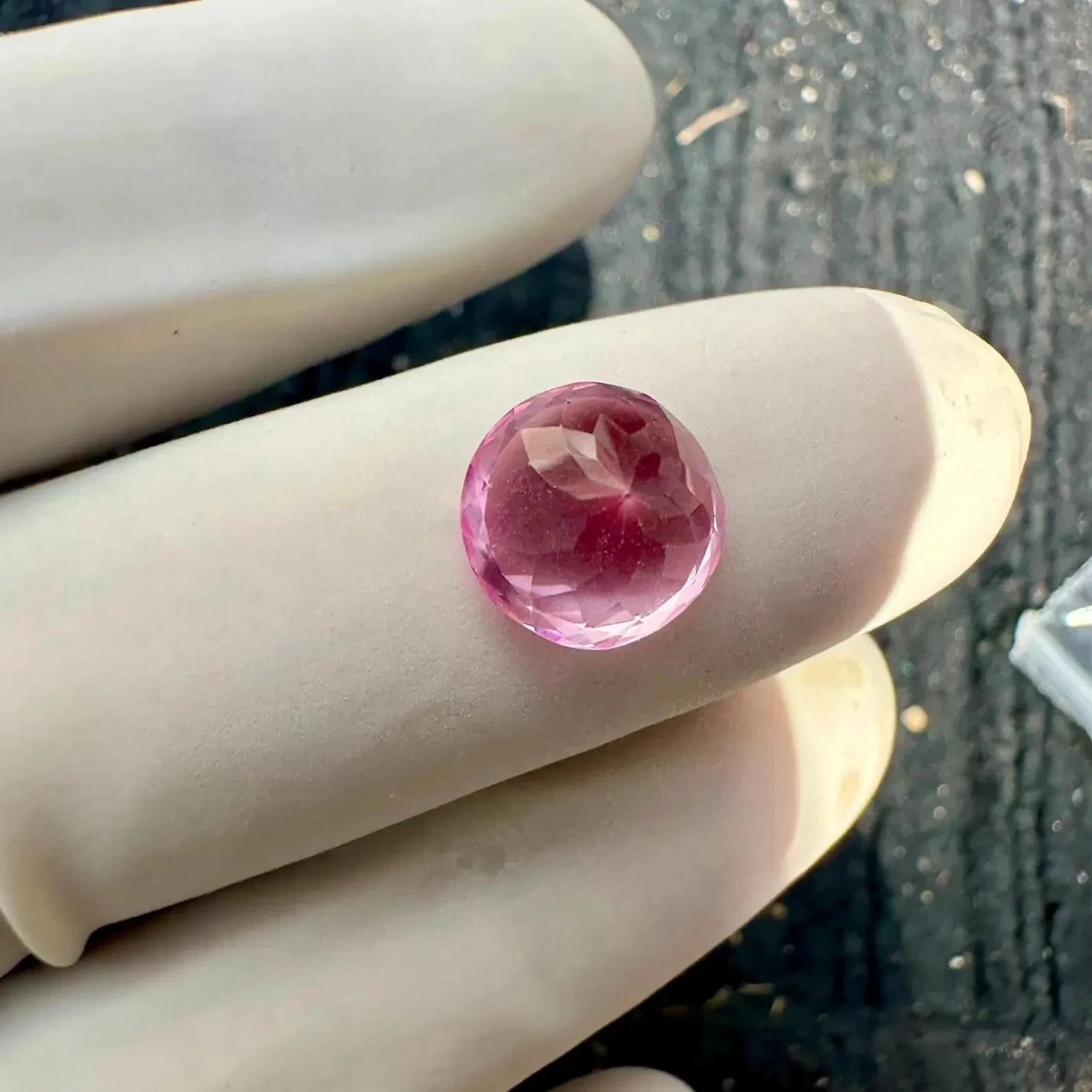 Certified Natural Padparadscha Sapphire 5 Ct Round Cut Premium Loose MR Gems T02