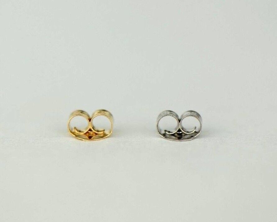 14k Yellow or White Gold Push Back Earring Butterfly Backing by PCs and Pairs!!!