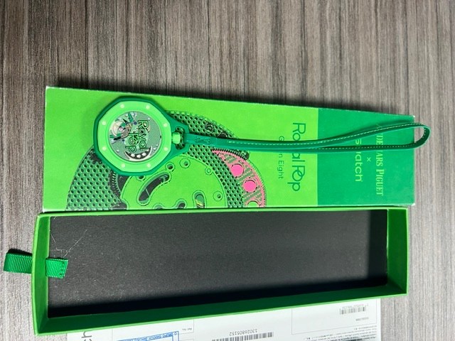 Audemars Piguet Watch Swatch x Audemars Piguet Royal Pop Green Eight PKT watch