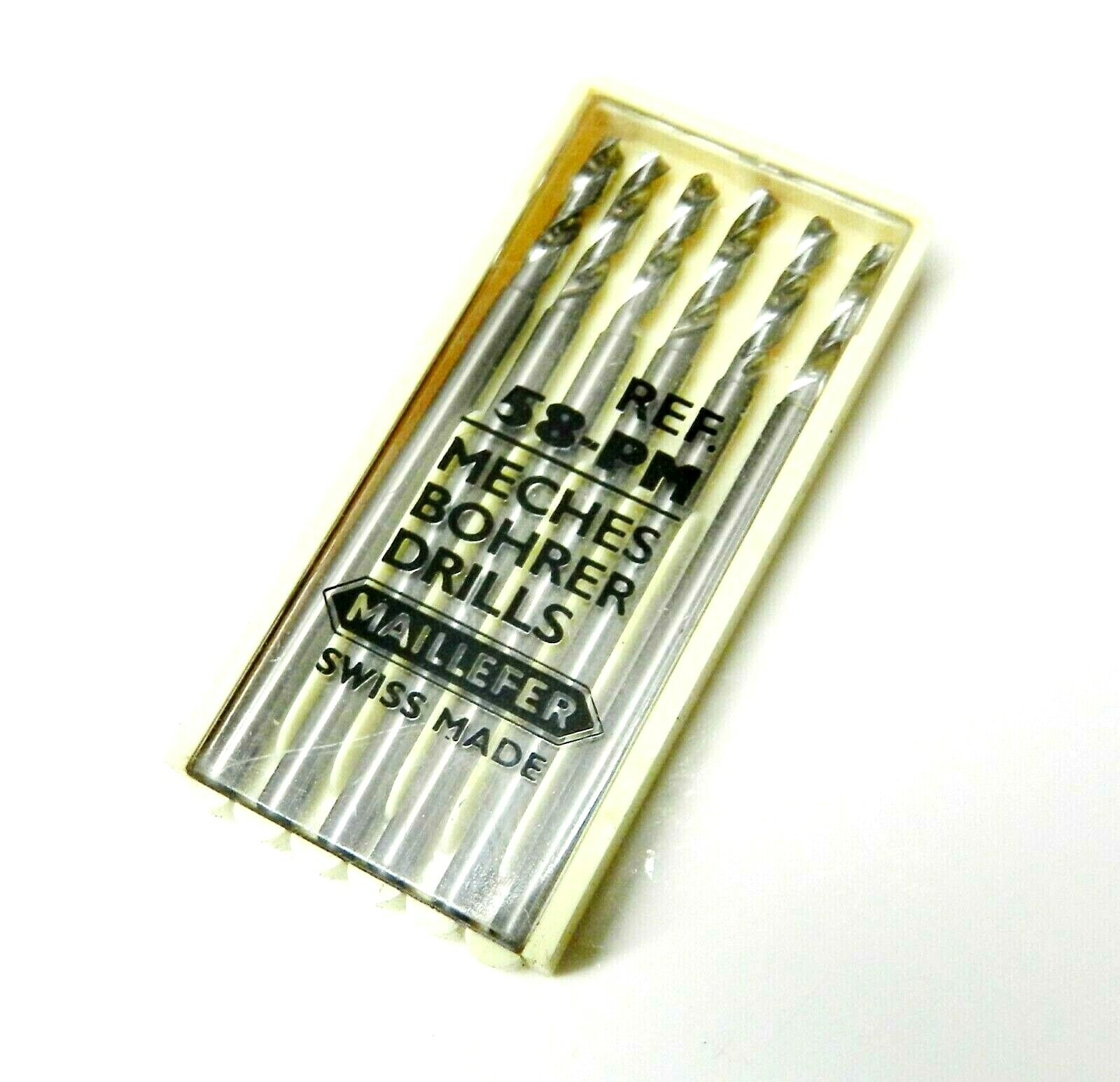 Jewelers Drills Fig 77 Twist Drill Bur Size 012 – 1.20mm Jewelry Pack of 6 Swiss