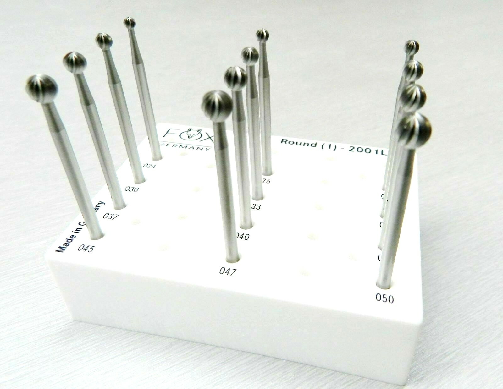 Jewelers Burs SET Round Ball Burs 005 – 5.0mm & Stone Setting Burs 010 – 7.0mm