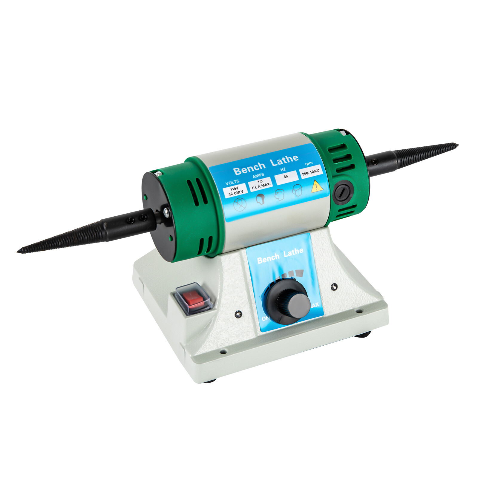 Variable Speed Bench Grinder Jewelry Polisher Polishing Machine Craft Buffing