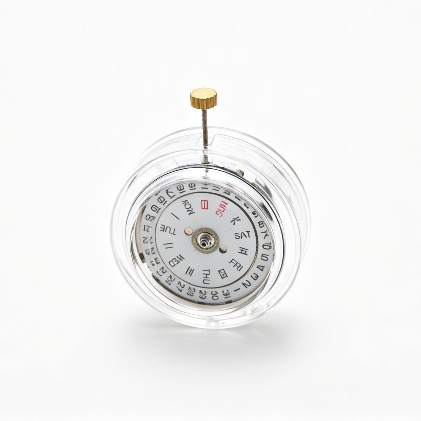 25mm Dual Calendar At 3 Automatic Mechanical Watch Movement For Miyota 8205 8200