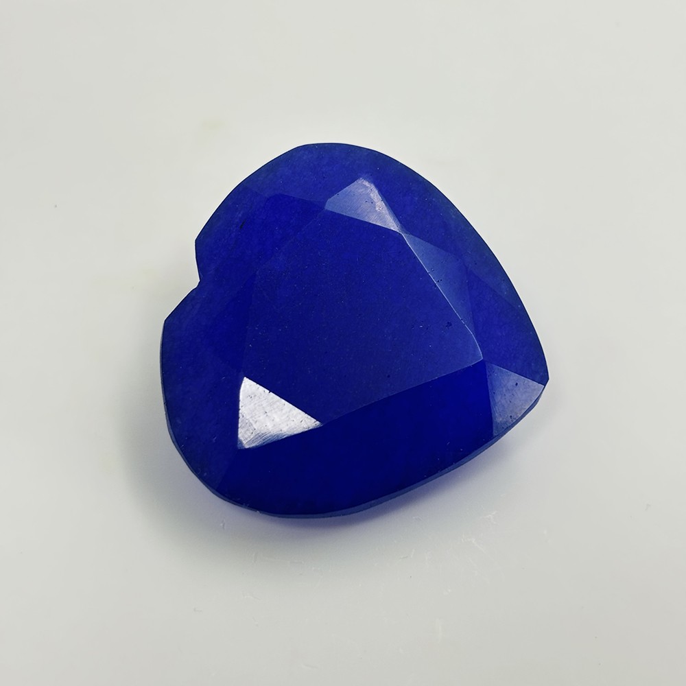 Sri Lanka Natural Blue Sapphire 189.6 Ct Certified Huge Heart Shape Gemstone