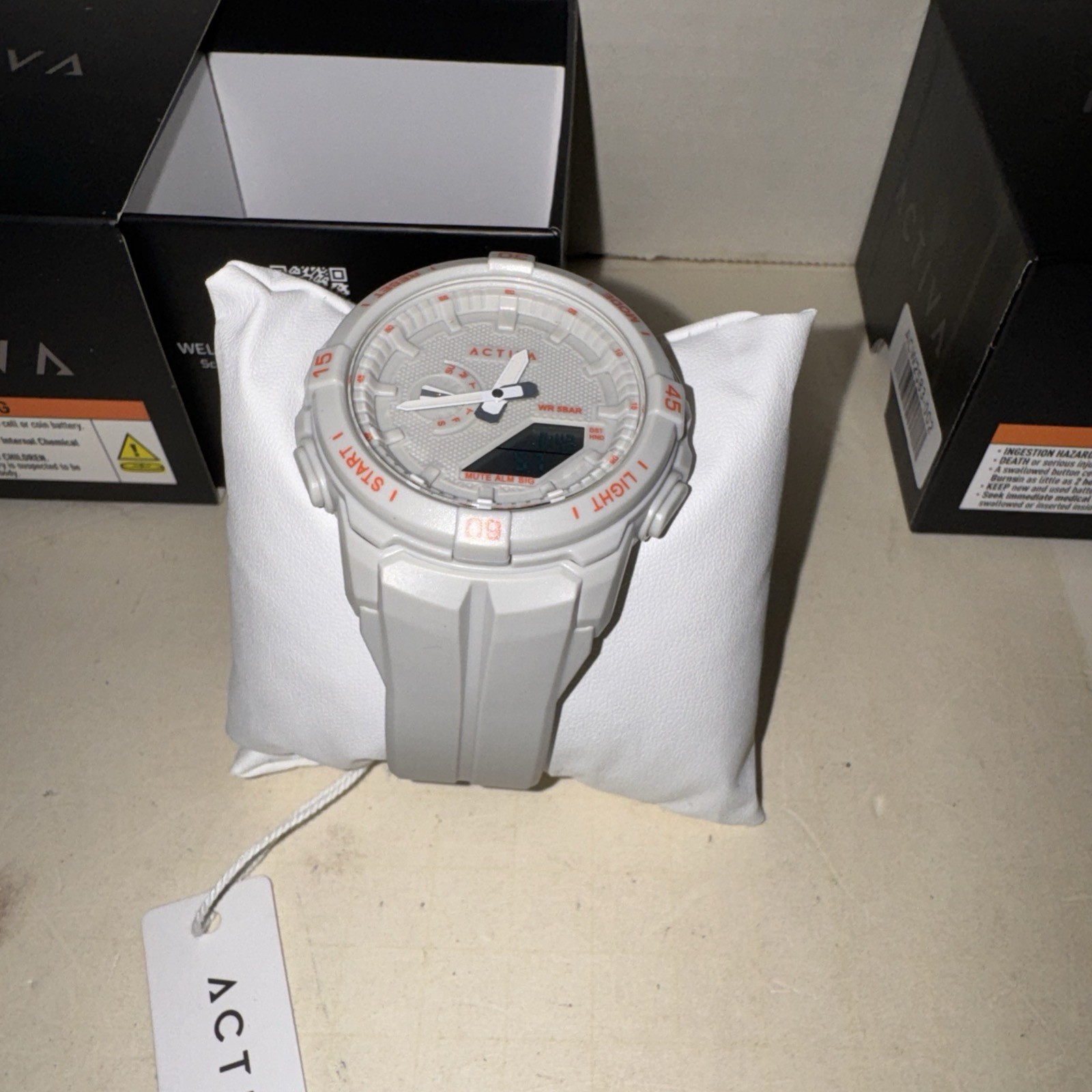 Activa Spry X Invicta Digital Essentials Men 53mm ABS Grey SK160 ACW2583-002