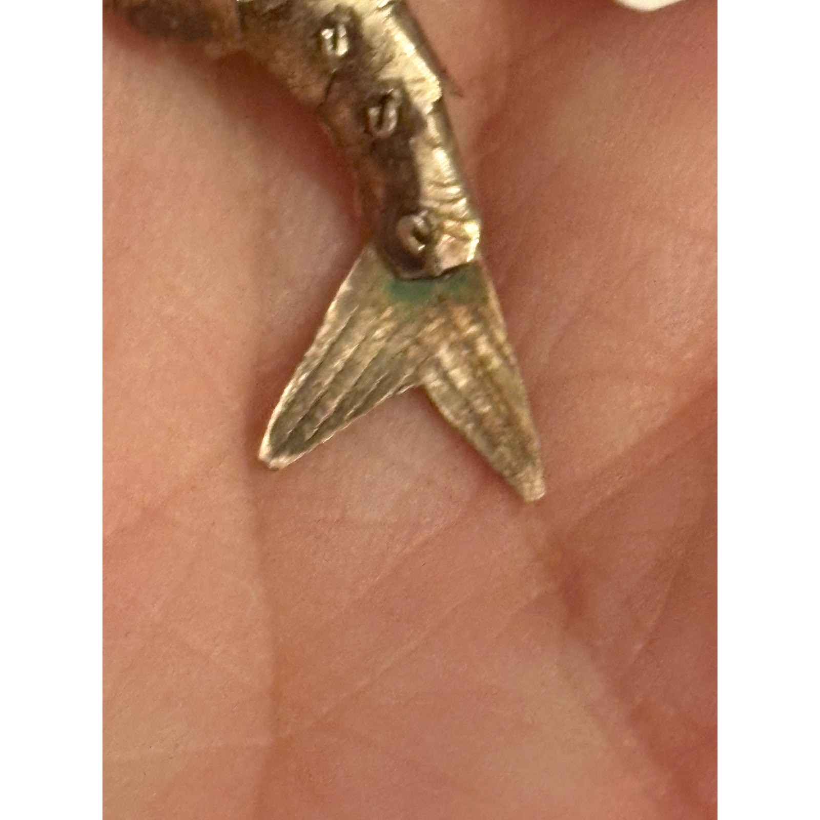 Articulating fish sterling silver 925 Made in Peru