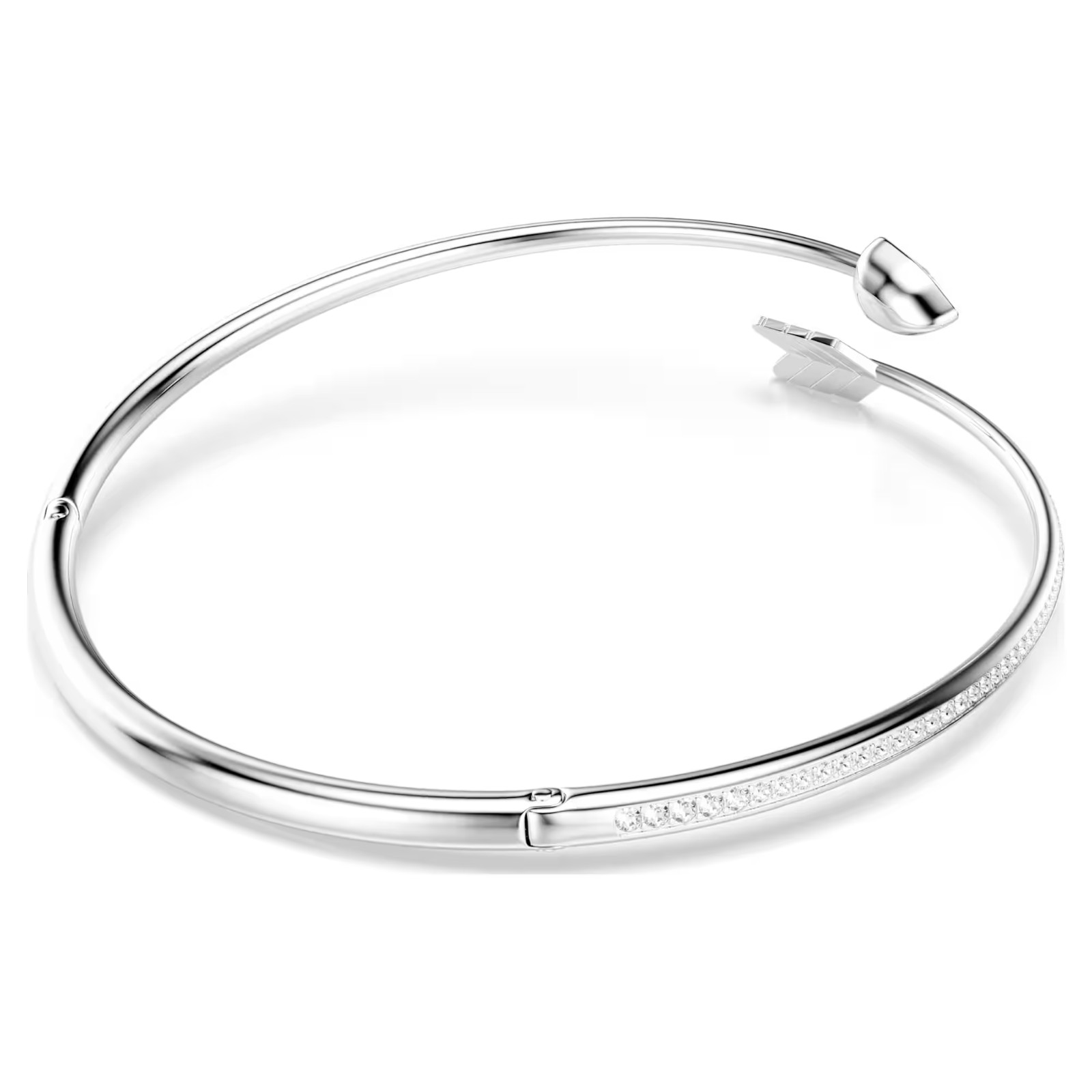 Swarovski Idyllia Cupid Arrow Choker Crystal White Rhodium Free Ship