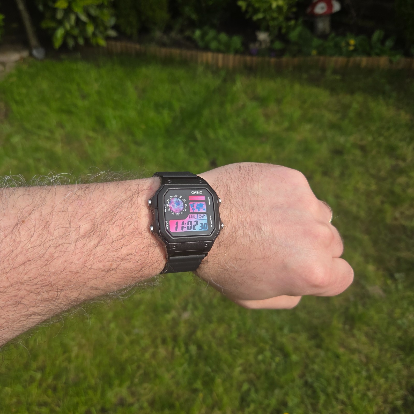 New Casio Royale AE1200 Mod – Event Horizon. Nebula Gradient. Hydromod.
