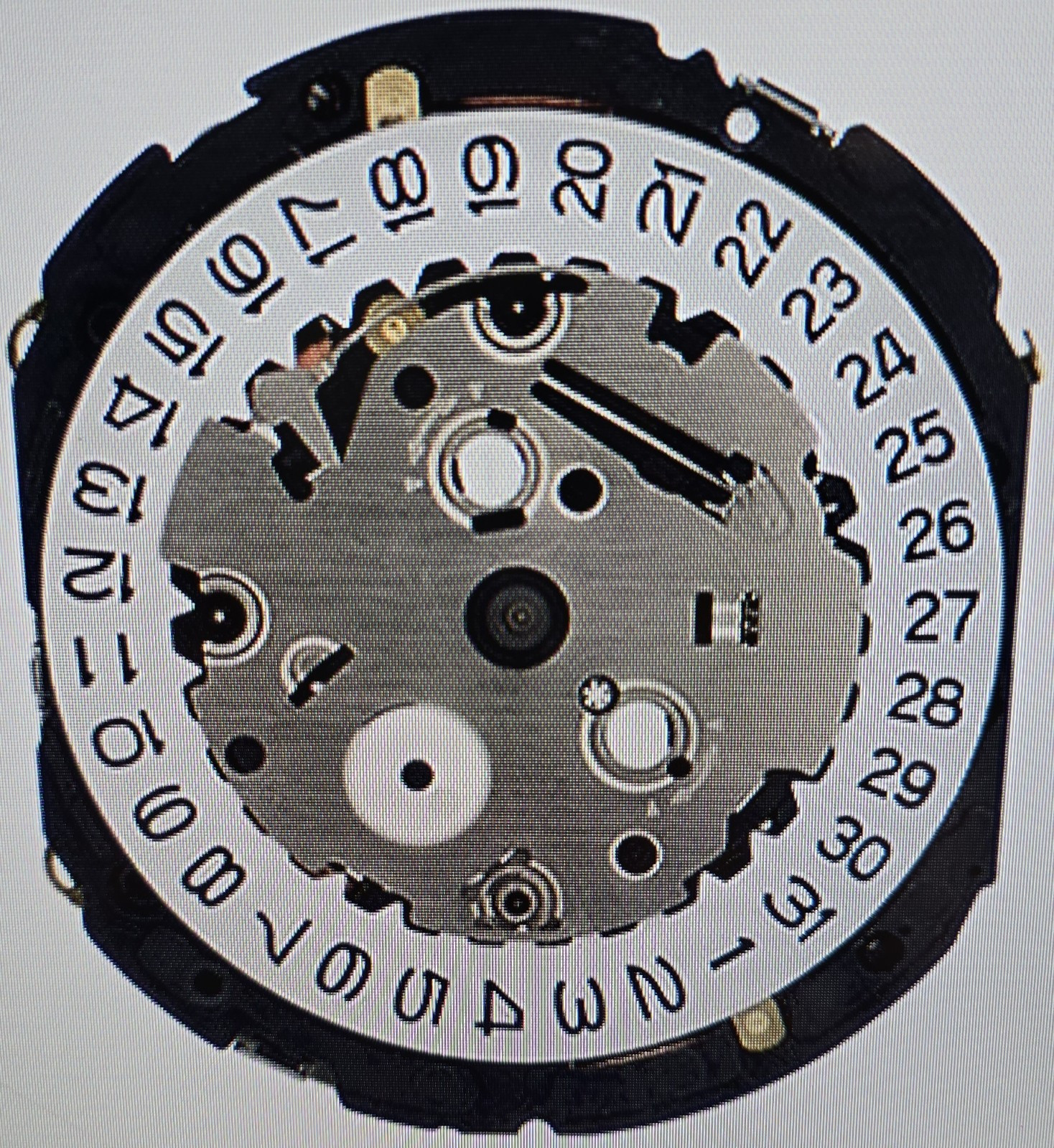 Seiko 7T32B Quartz Movement Chronograph/New For Parts