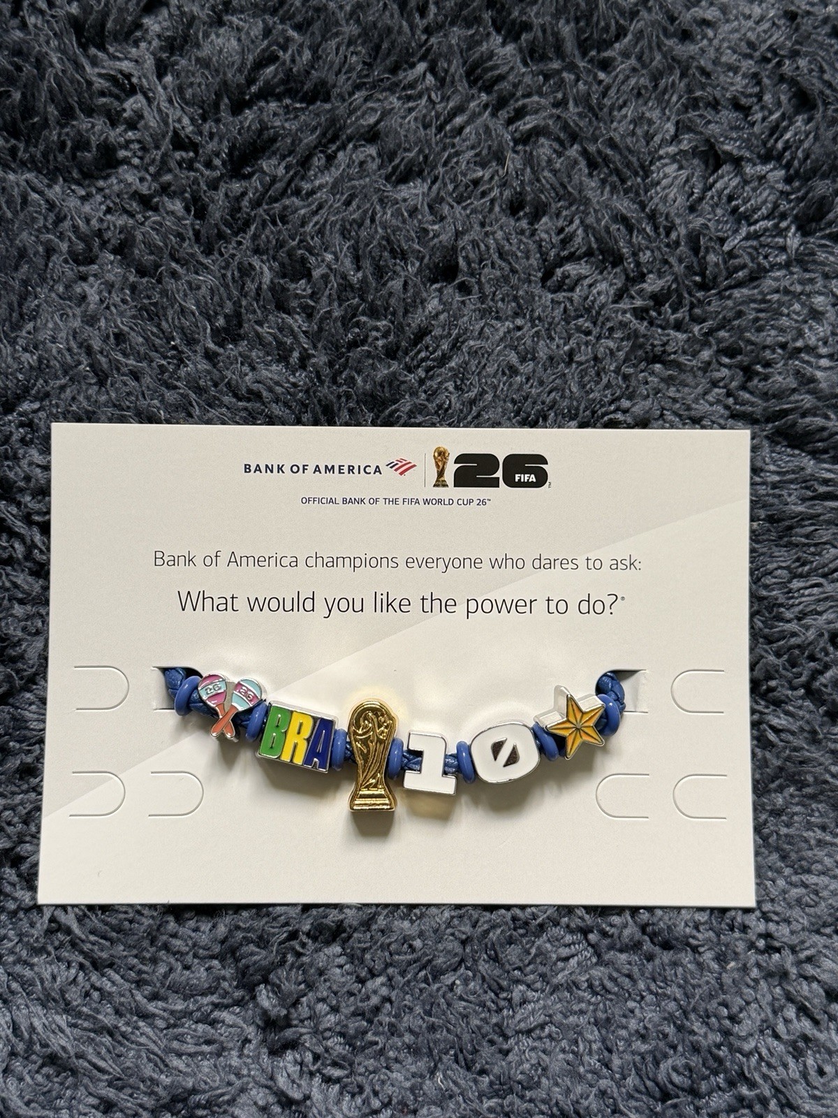 FIFA WORLD CUP 2026 NEYMAR BRAZIL EXCLUSIVE bracelet