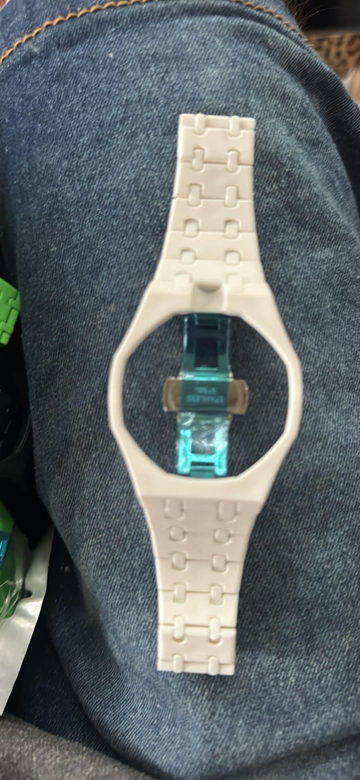 AP x Swatch Royal Pop Conversion Straps 1 White & 1 Black Full Bioceramic Bands
