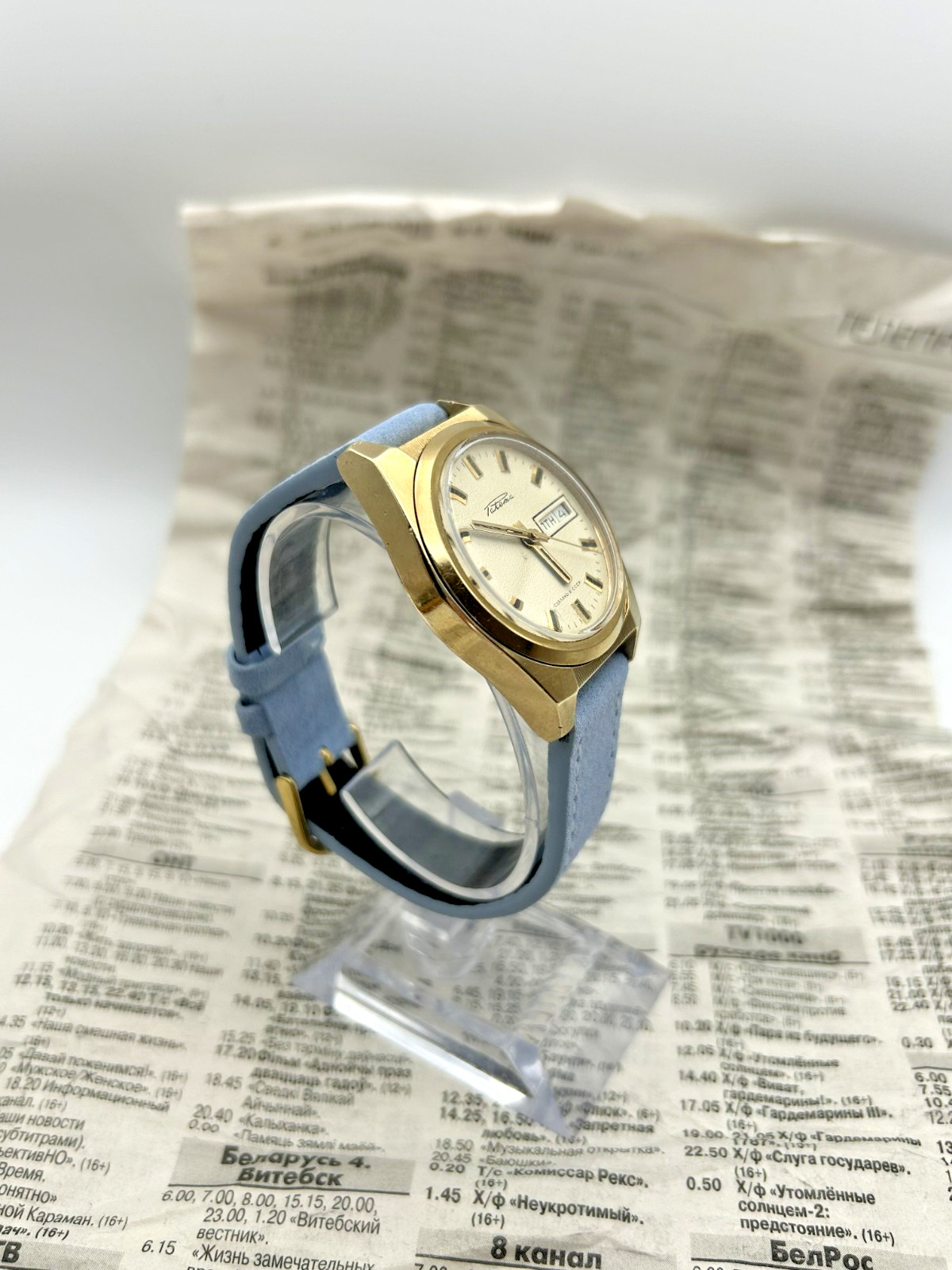 Vintage Raketa (Ракета) “Rolex” Style Watch | Gold Plated | Cal. 2628.H | USSR
