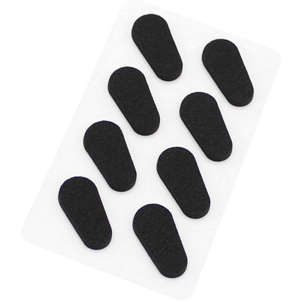 100 Pairs of Black Foam Eyeglasses Nose Pads Sponge Self-Adhesive