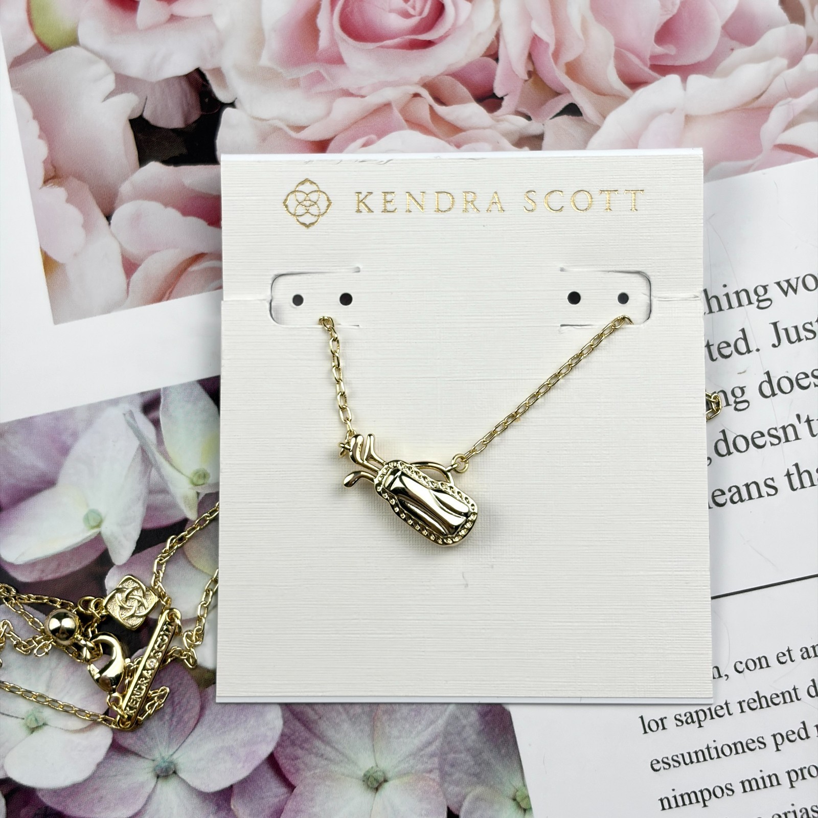 Kendra Scott Golf Short Pendant Necklace ⛳