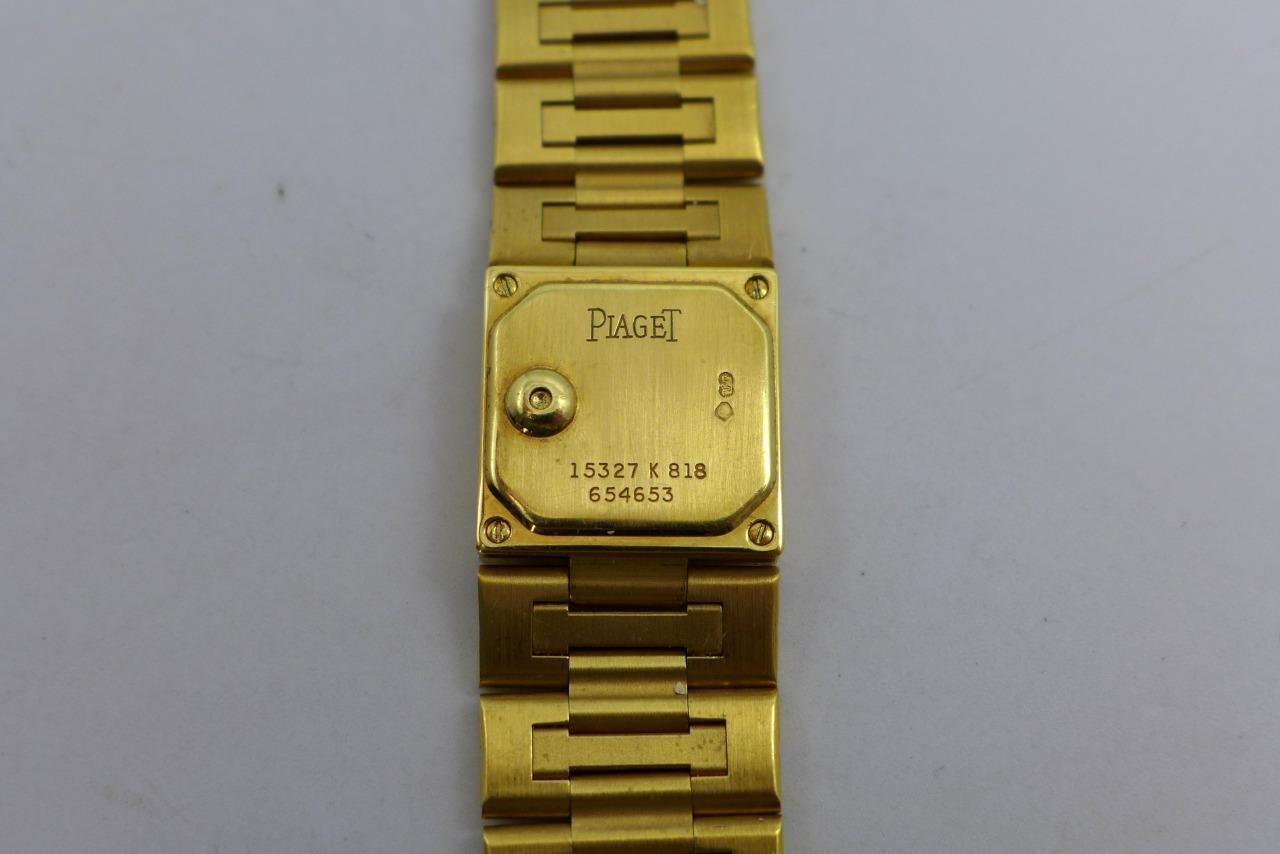 Piaget Dancer 15327K818 Diamond 750 18KT Yellow Gold Ladies Quartz Wristwatch
