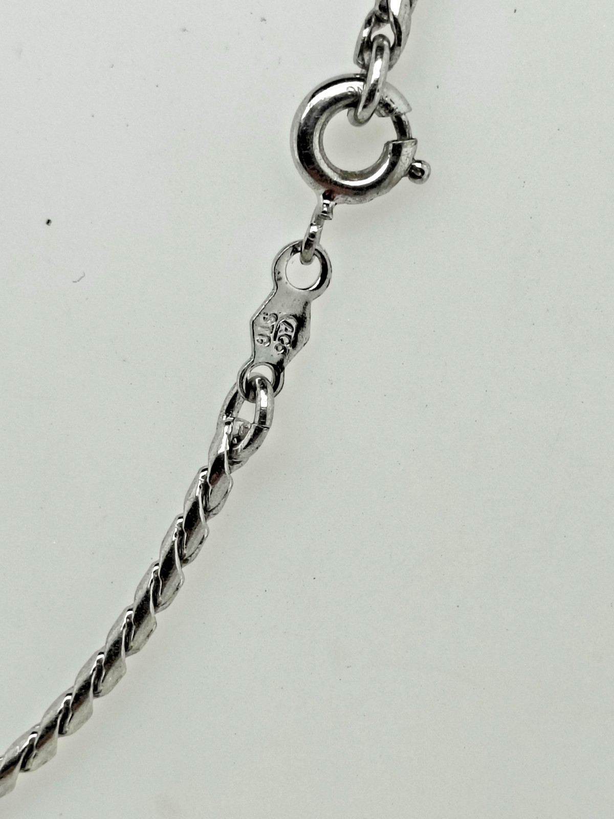 Sterling Silver Tight Wheat Link Necklace for Women and Men