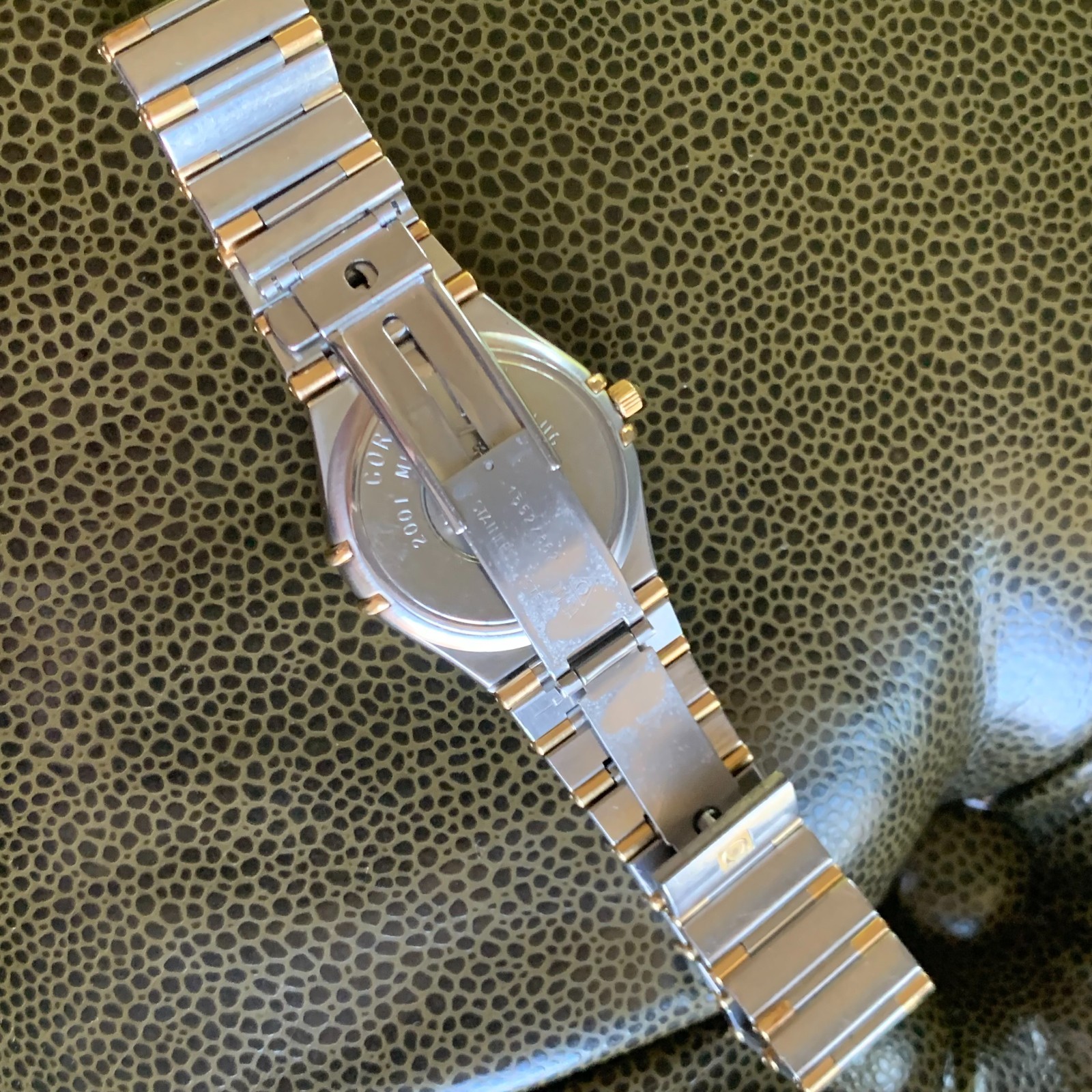 Omega Constellation Manhattan Ref 1312.30 18K Gold & Stainless Steel Wristwatch