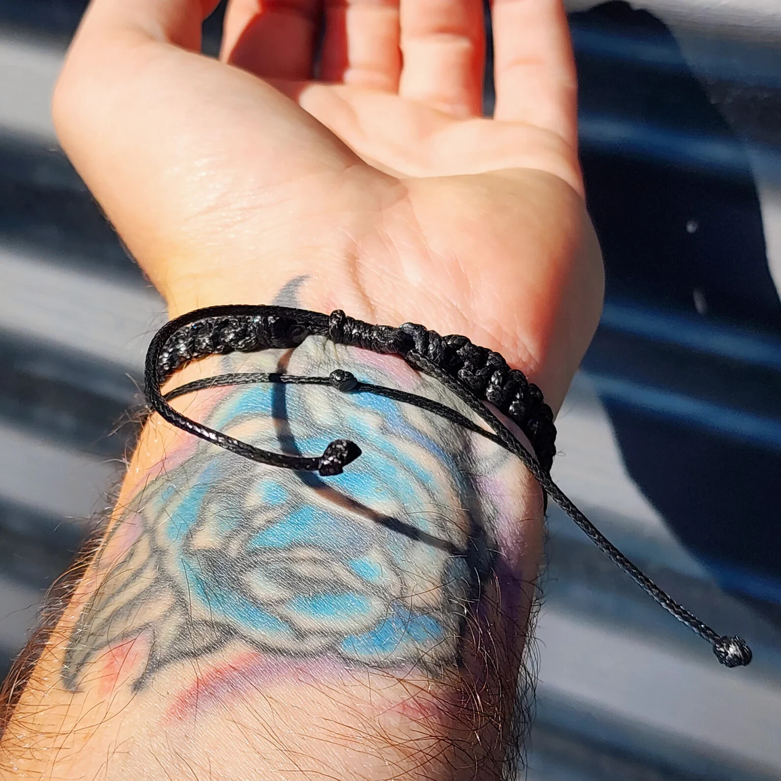 2025HOT Black Tourmaline Healing Reiki Unisex Bracelet Handmade Energy Jewelry
