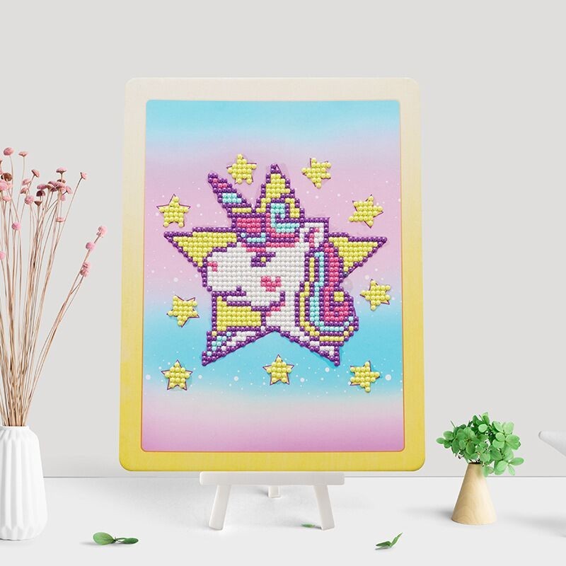 Handmade DIY brick and stone painting cartoon diamond sticker