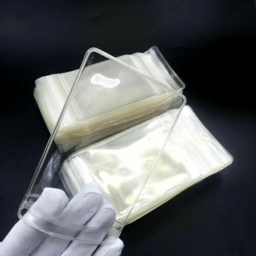 Pack of 100 PVC Plastic Bags Storing Watches Pouch Case (Regular Size) Bag