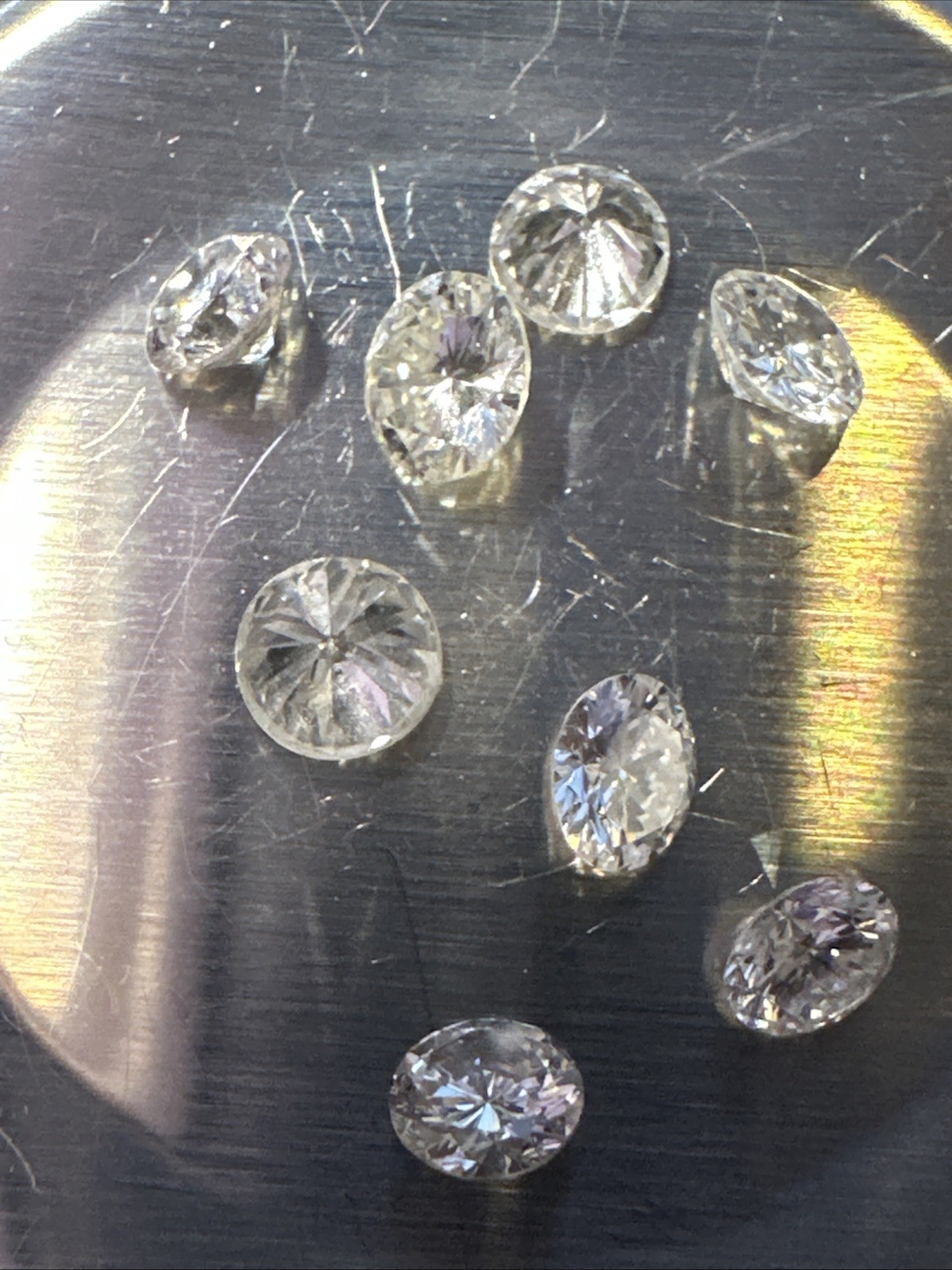 Natural Round Brilliant Cut Diamond Parcel 1.65cts H-I, SI-I 3.3mm To 4.2mm