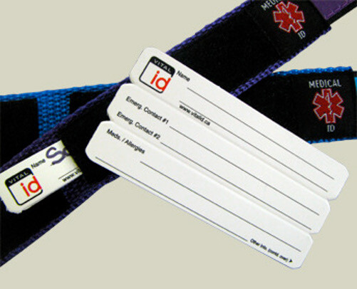 Vital Id Replacement Tabs for Adjustable Bracelet