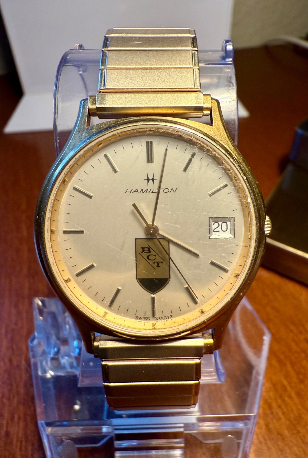 Vintage Hamilton Model 9812 BCT Convention 1990 Watch Working