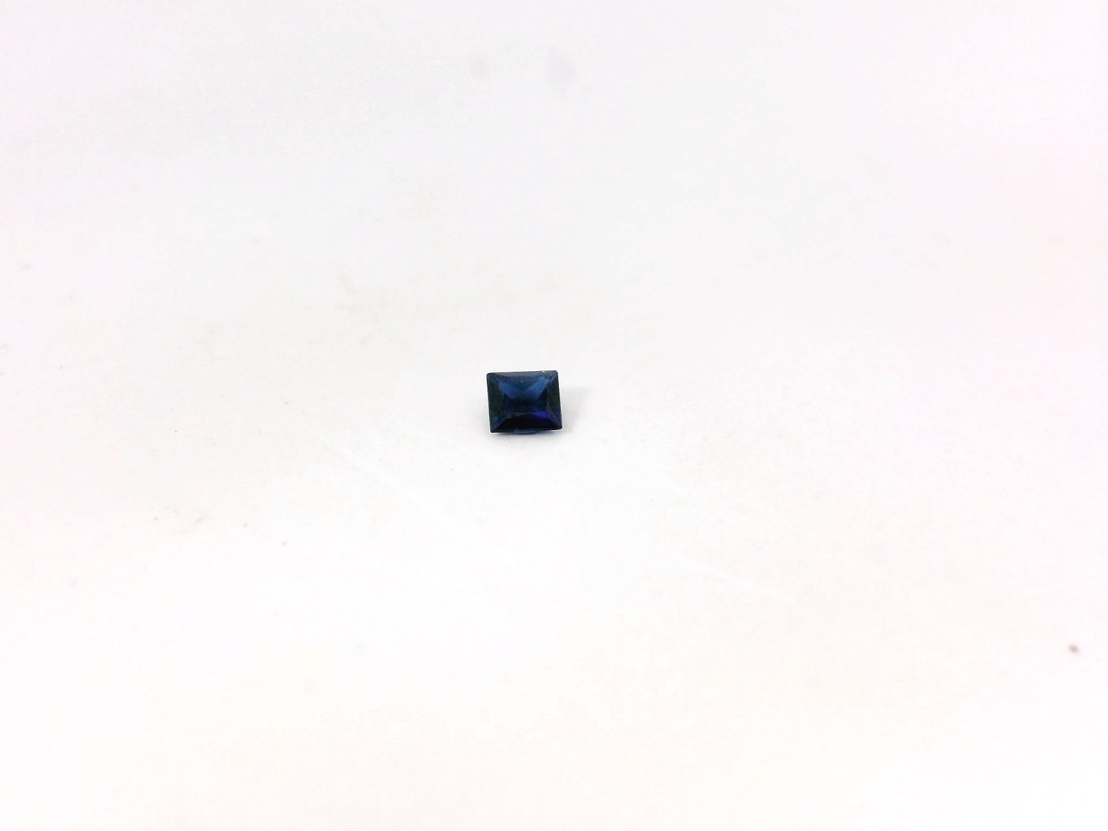 0.10ct Loose Princess Cut Dark Blue Genuine Sapphire Gemstone 2.5 mm