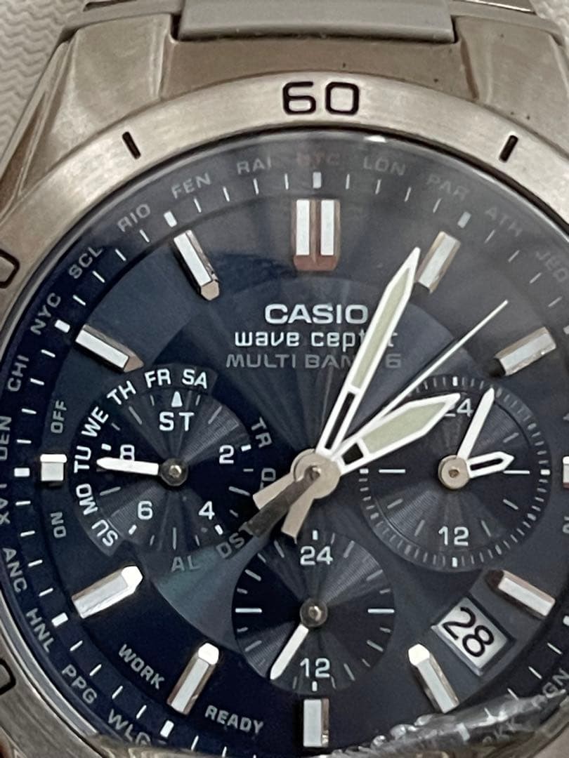Working condition CASIO wave ceptor WVQ-M410 radio-controlled solar watch