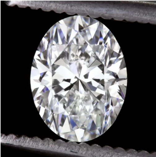 Loose CVD Lab-Grown Diamond 4 x 6 mm Oval – D Color – Clarity IF Certified