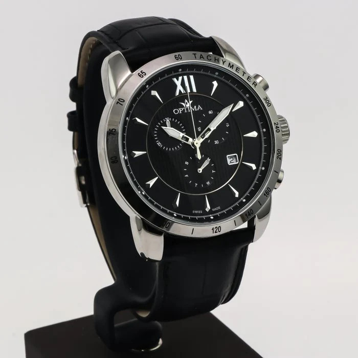 Optima – Swiss Chronograph – OSC328-SL-3 Swiss Ronda 45 mm OSC328 50 m (5 ATM