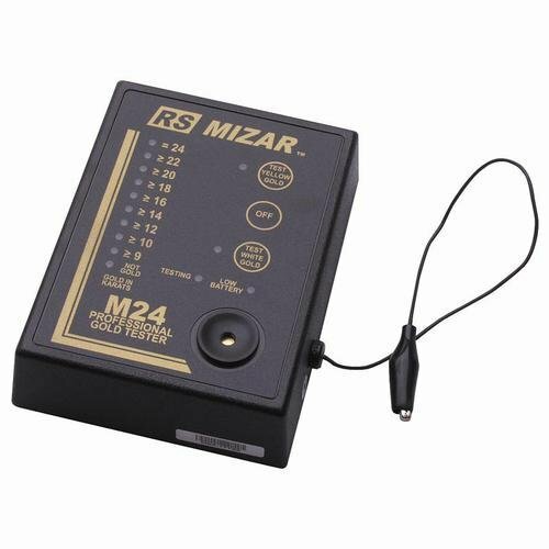 RS Mizar M24 Electronic Gold and Platinum Karat Jewelry Ring Tester 9k-24k