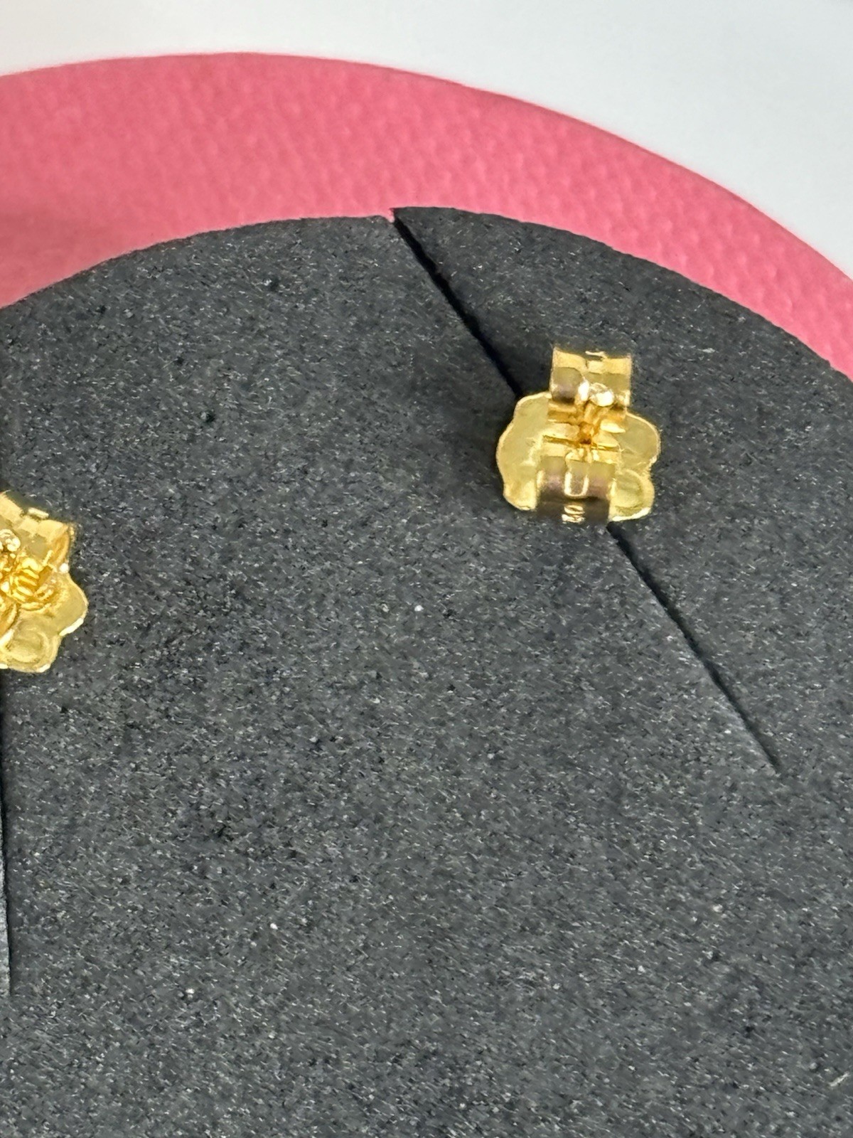 Authentic 18K SOLID GOLD TOUS BEAR EARRINGS WITH PEARLS BEAR MOTIF NEW In BOX