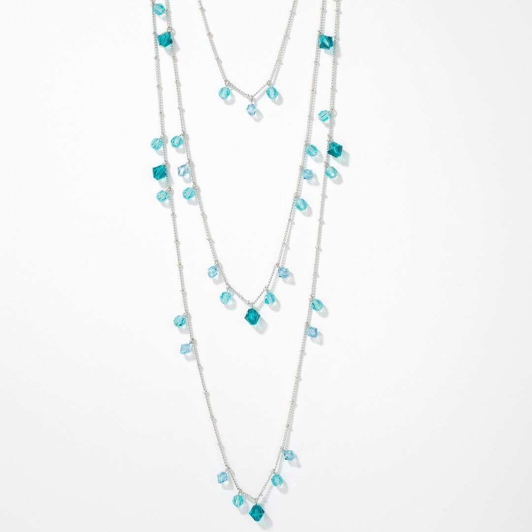 Touchstone Crystal Waterfall Necklace