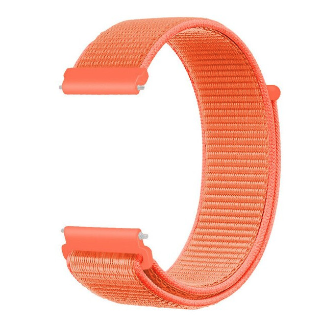20mm 22mm Woven Nylon Sport Loop Watch Band Strap W/ Quick Release Spring Pins