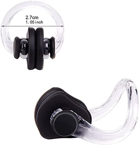 10Pcs Nose Clips for Divers and Swimmers Nose Plugs for Kids and Adults