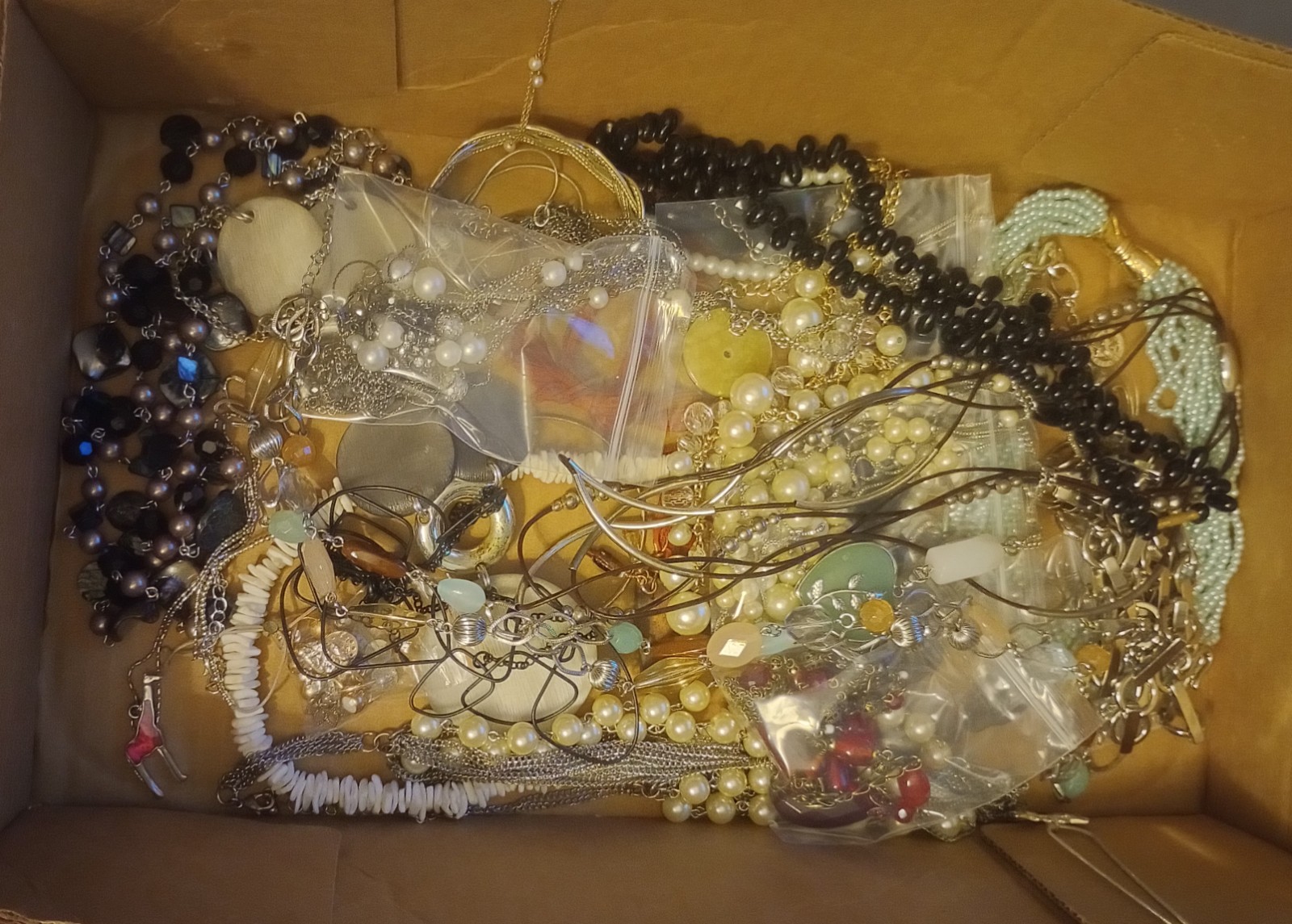 Costume Jewelry Earrings, Bracelets, Necklaces, 10+ LBS, Wear , Resell, Craft