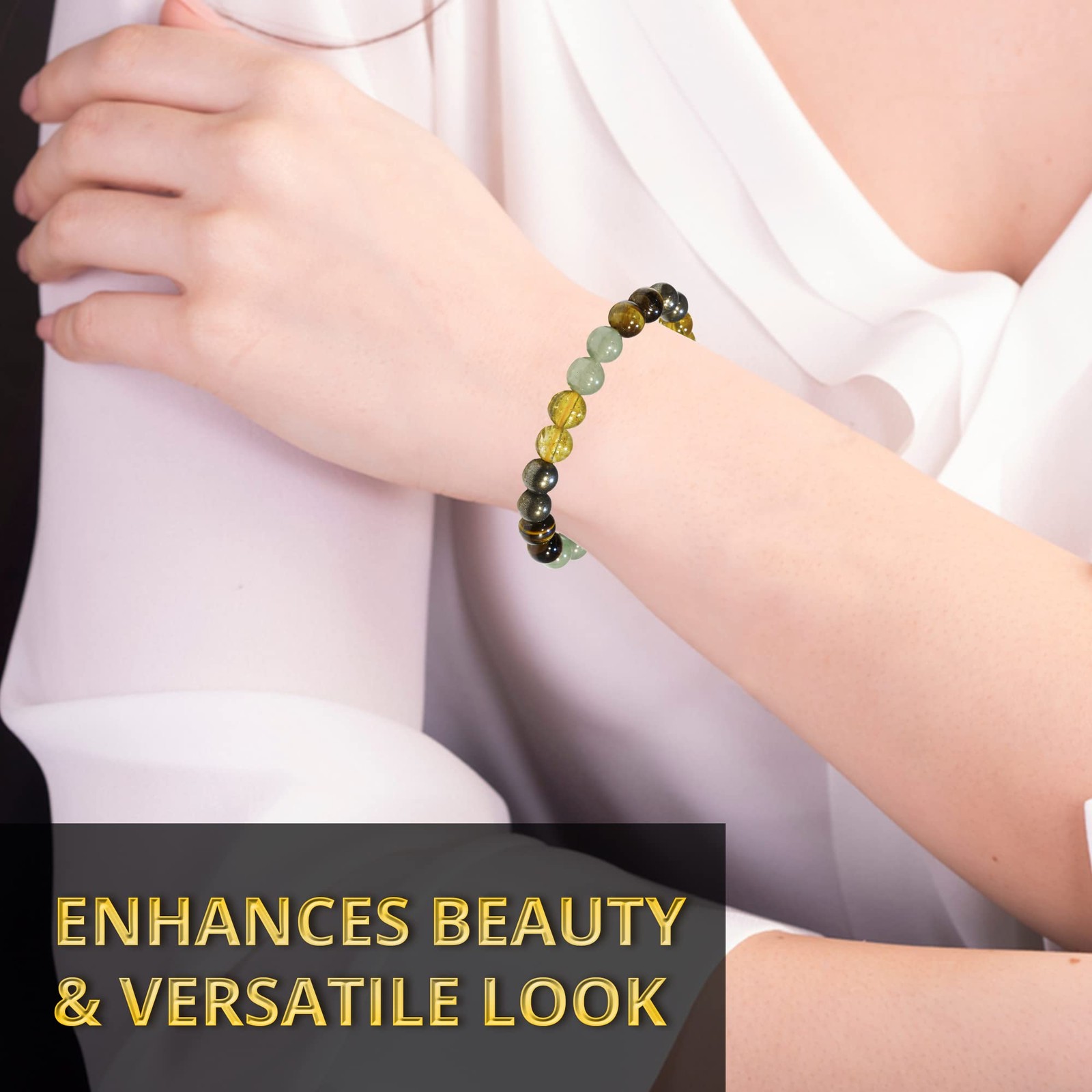 Money Attraction Bracelet for Wealth, Prosperity & Success – Abundance & Good…