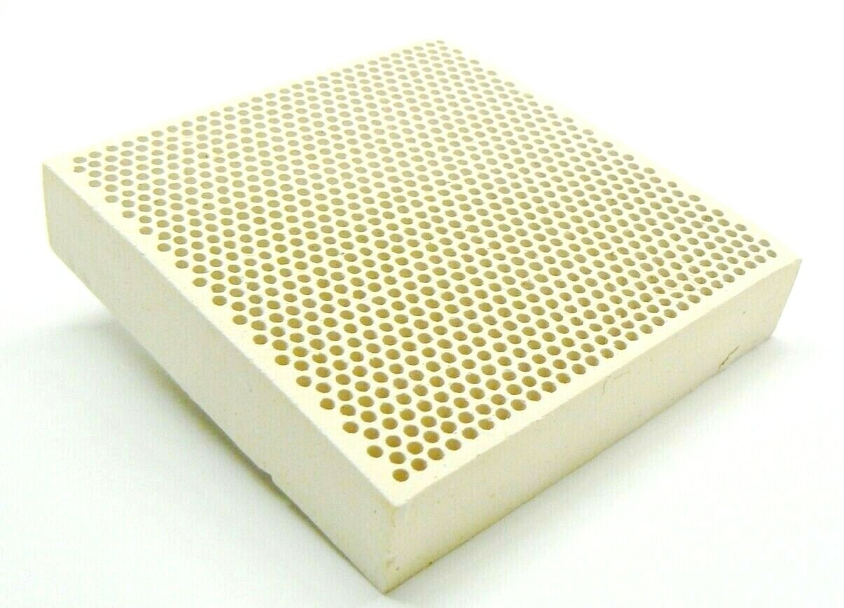Ceramic Honeycomb Block Soldering Plate with Holes Jewelry Heat Board 4″ x 4″