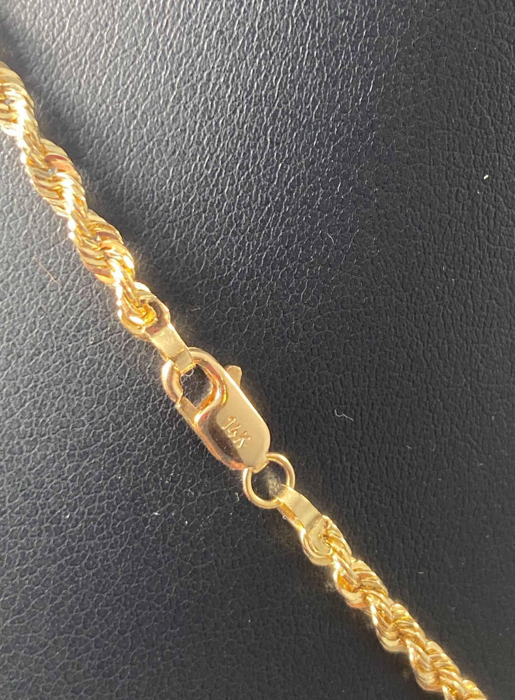Gold Rope Solid 14K Chain | 20 inch | 3.0mm | 12.0 Grams