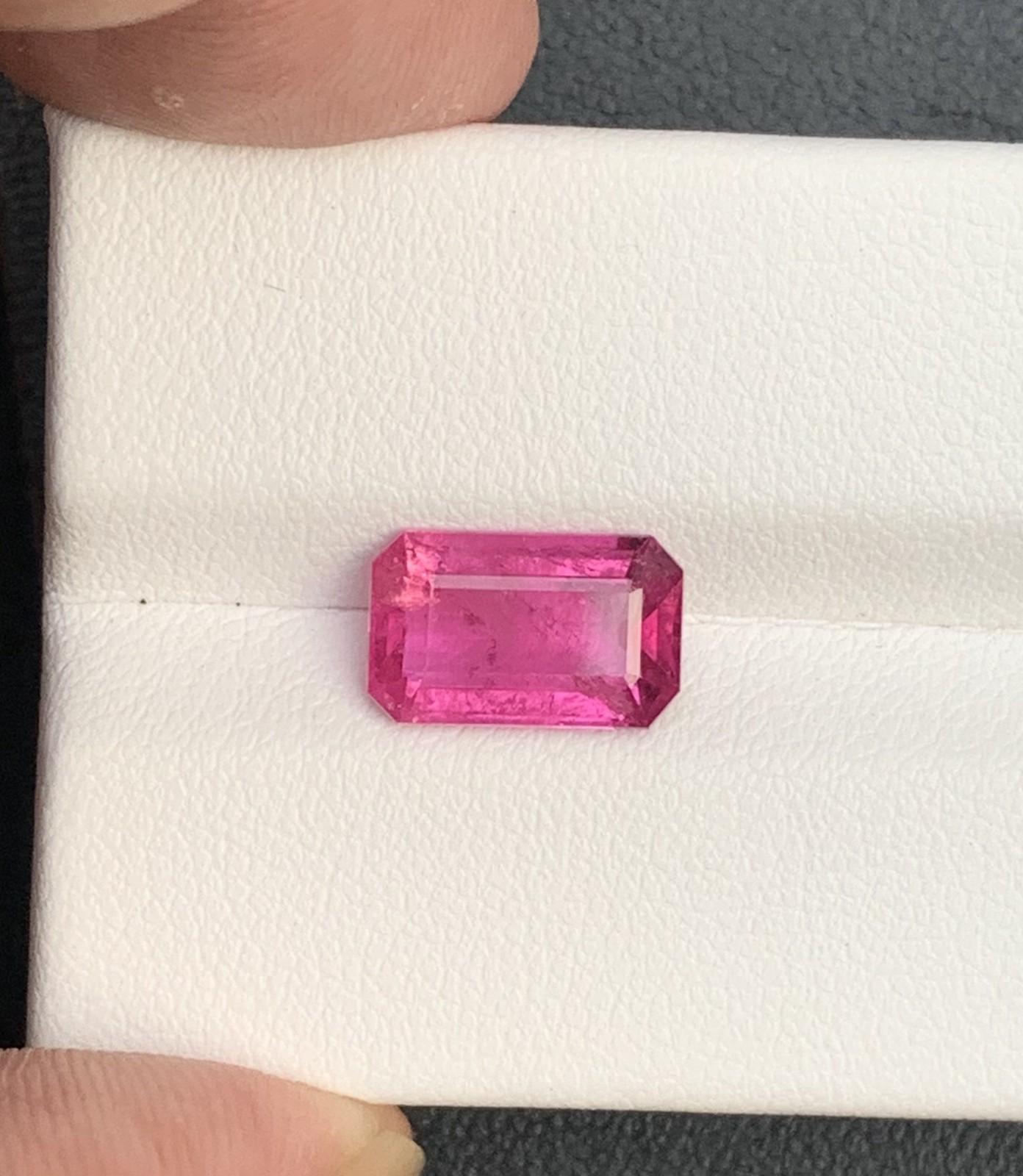 Beautiful top quality 2.60 cts rubillite Tourmaline slightly included from Afg